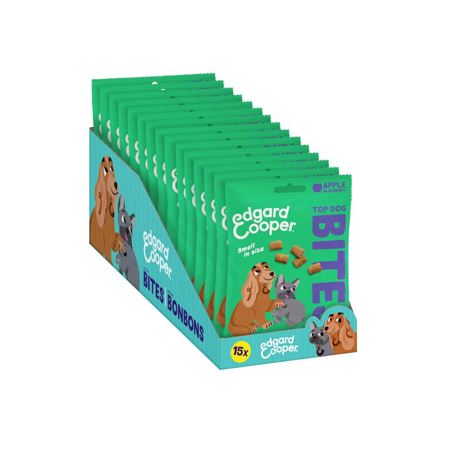50 g Edgard & Cooper Bocaditos Mini de Manzana snack para perros, , large Imagen numero 8